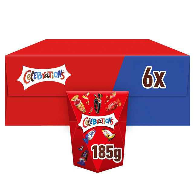 Celebrations Pop Carton 185g