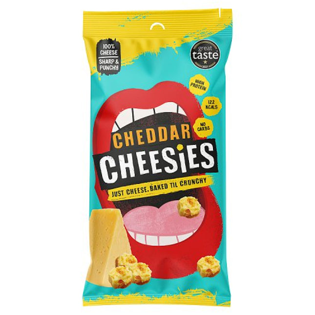 Cheesies Cheddar Crunchy Popped Cheese 20g