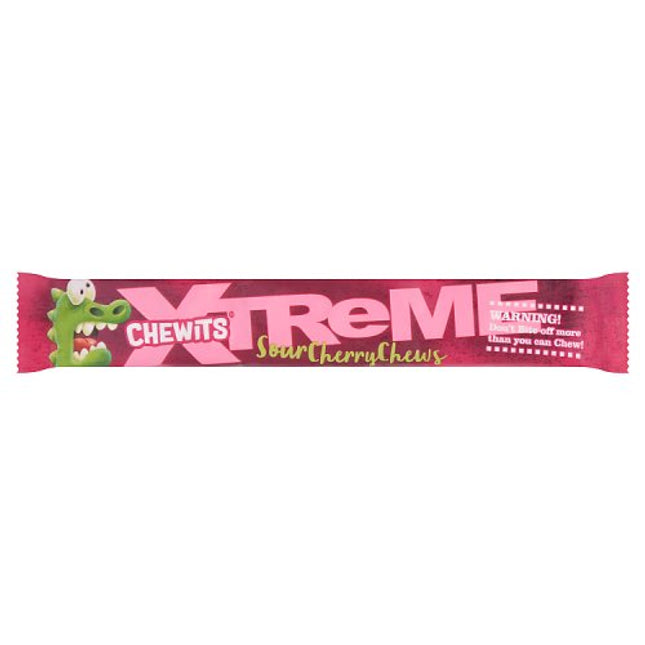 Chewits Xtreme Sour Cherry Chews 30g