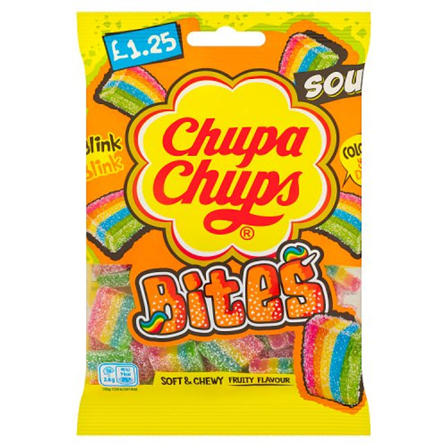 Chupa Chups Mini Sour Bites 120g £1.25