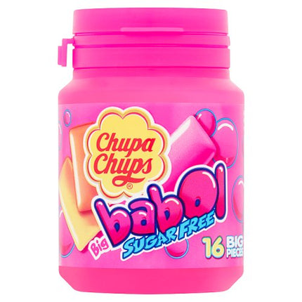 Chupa Chups Sugar Free Big Babol Tub 16 Piece