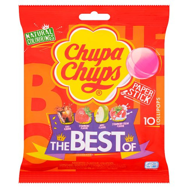 Chupa Chups Best of 10 Pack Lollipops