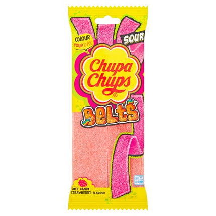 Chupa Chups Strawberry Belts 90g