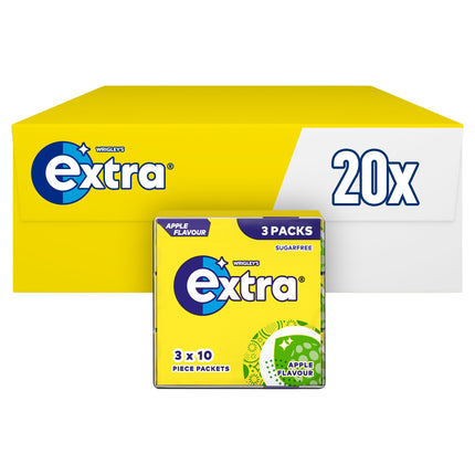 Wrigley's Extra Apple 3 Packs