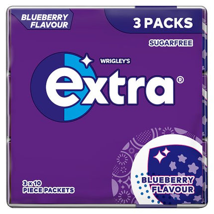 Wrigley's Extra Blueberry 3 Packs