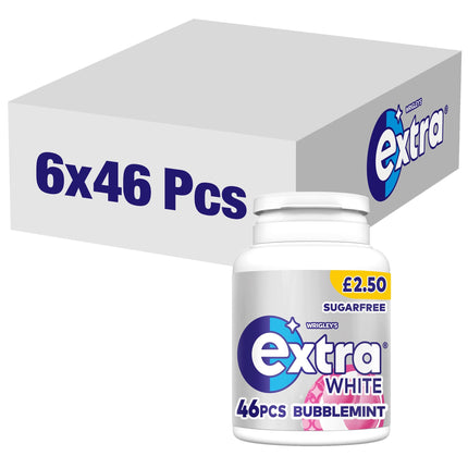 Extra Bubblemint Flavoured Chewing Gum 46pc Bottle £2.50