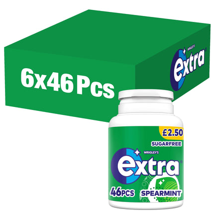 Extra Spearmint Flavoured Chewing Gum 46pc Bottle £2.50