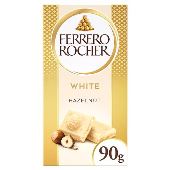 Ferrero Rocher Tablet White Chocolate 90g