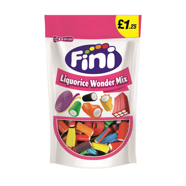 Fini Sweets Liquorice Wonder Mix 140g £1.25