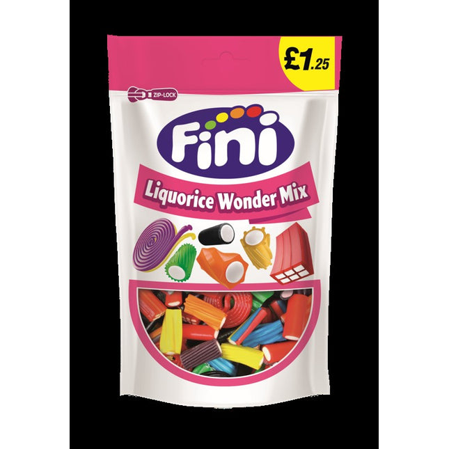 Fini Sweets Liquorice Wonder Mix 140g £1.25