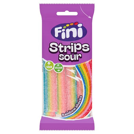Fini Halal Rainbow Sour Belts 75g