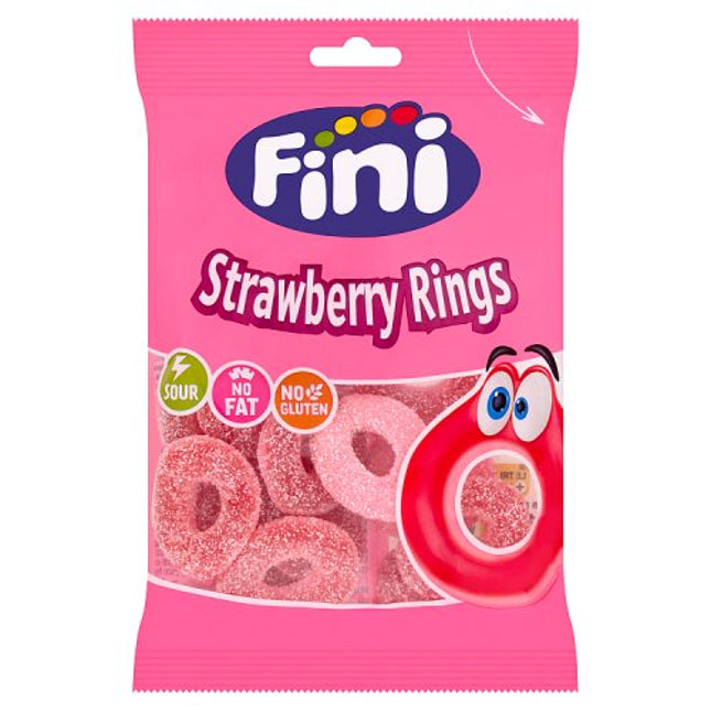 Fini Halal Strawberry Rings 75g