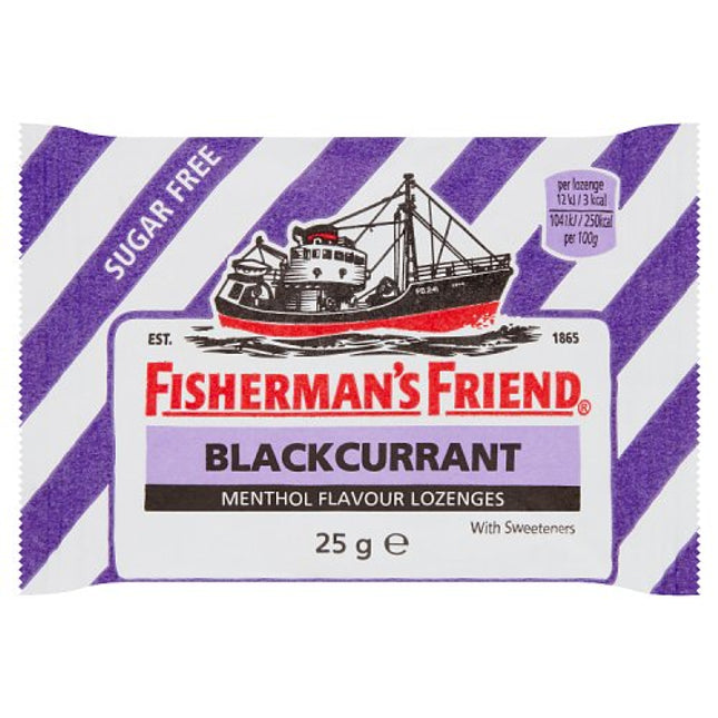 Fisherman's Friend Blackcurrant 25g