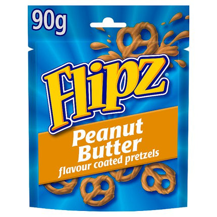 Flipz Peanut Butter Coated Pretzels 90g