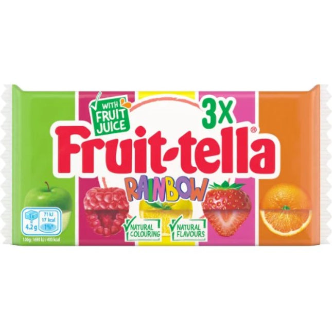 Fruit-tella Rainbow 3 Pack