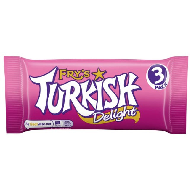 Fry's Turkish Delight 3 Pack Multipack 153g