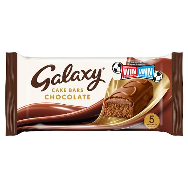 Galaxy Cake Bars 5 Pack 131g