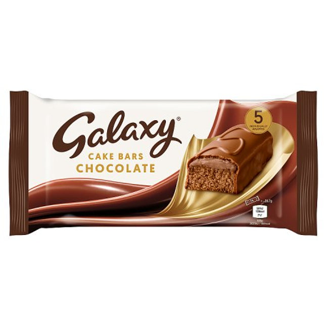 Galaxy Cake Bars 5 Pack 131g