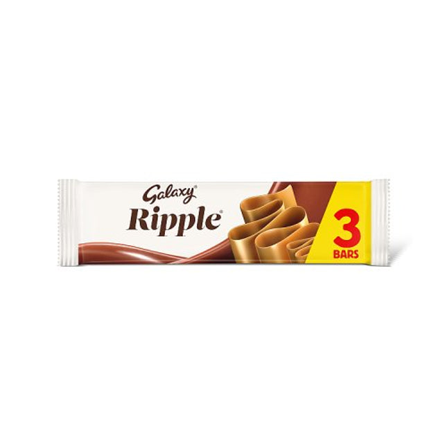Galaxy Ripple Milk Chocolate Snack Bars Multipack 3x30g