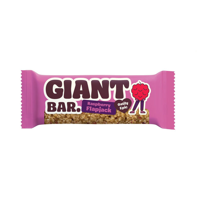 Giant Bar Raspberry Flapjack 90g