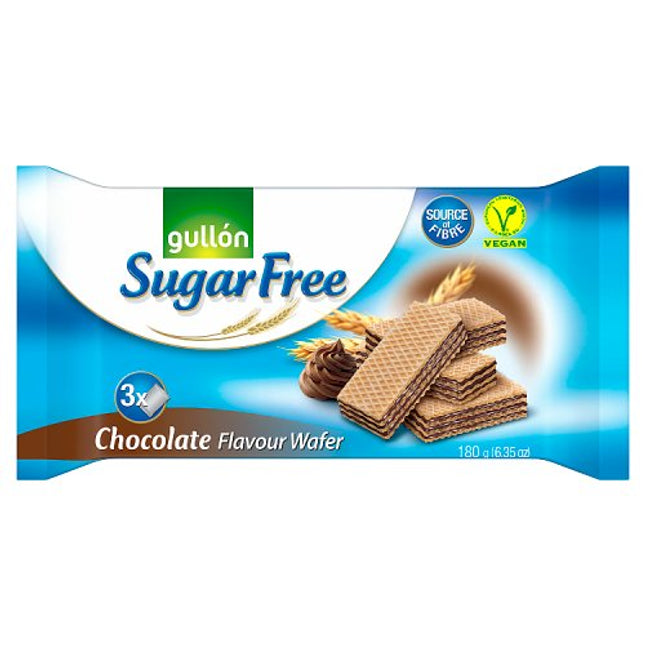 Gullon Sugar Free Chocolate Wafer 180g