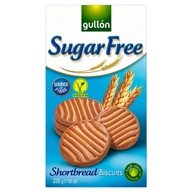 Gullon Sugar Free Shortbread Biscuits 330g
