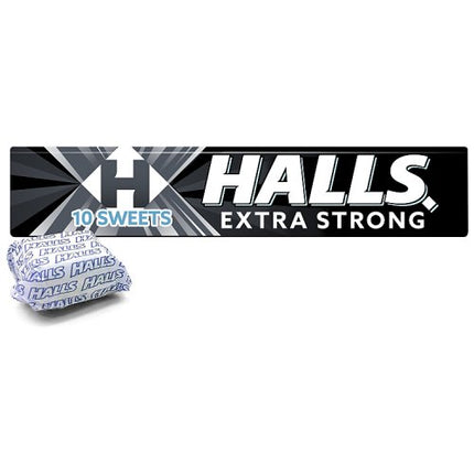 Halls Extra Strong Menthol Action Sweets 33.5g