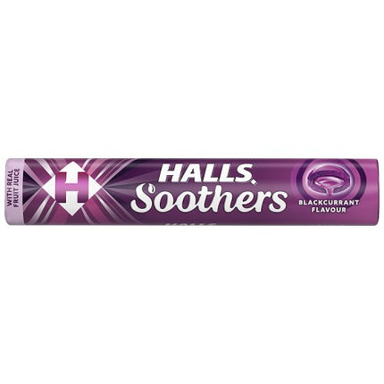 Halls Soothers Blackcurrant Sweets 45g