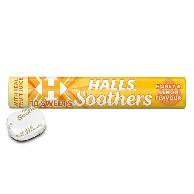 Halls Soothers Honey & Lemon