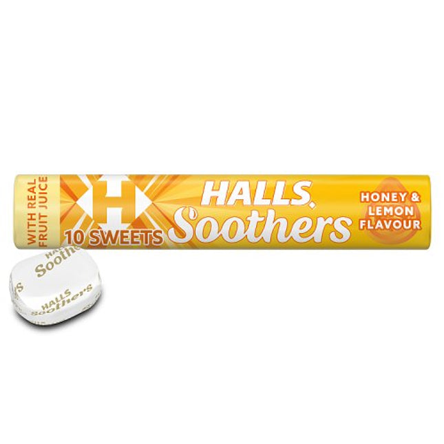 Halls Soothers Honey & Lemon Flavour 45g