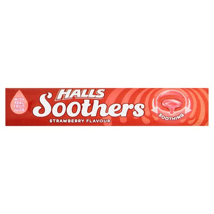 Halls Soothers Strawberry