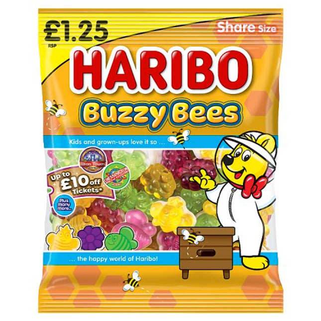 Haribo Buzzy Bees Sharing Bag 140g £1.25