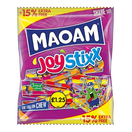 Maoam Joystixx 15% Extra Free 161g £1.25