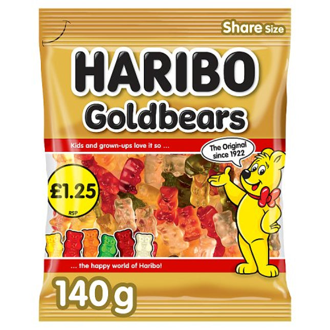 Haribo Gold Bears 140g £1.25
