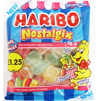 Haribo Nostalgix 140g PMP £1.25
