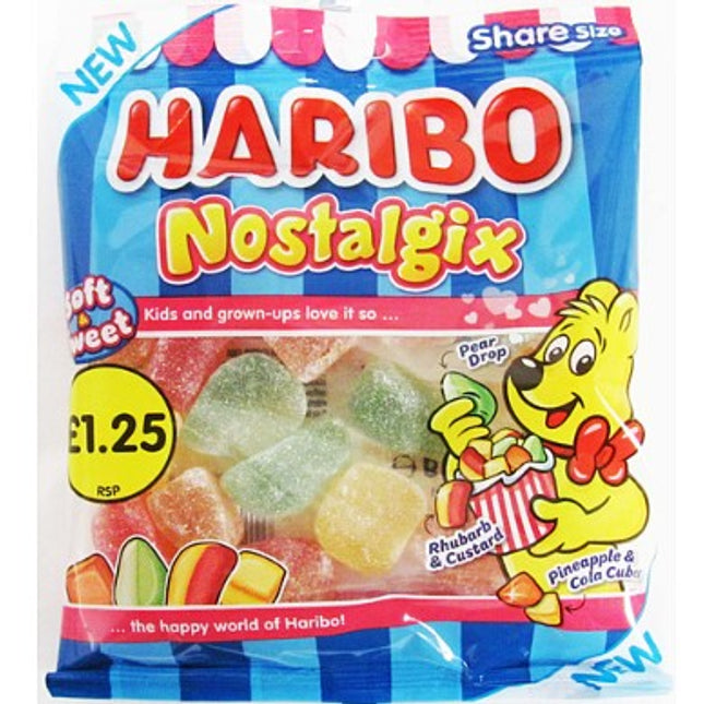 Haribo Nostalgix 140g PMP £1.25