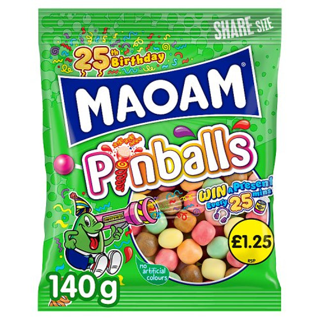 Maoam Pinballs 140g £1.25