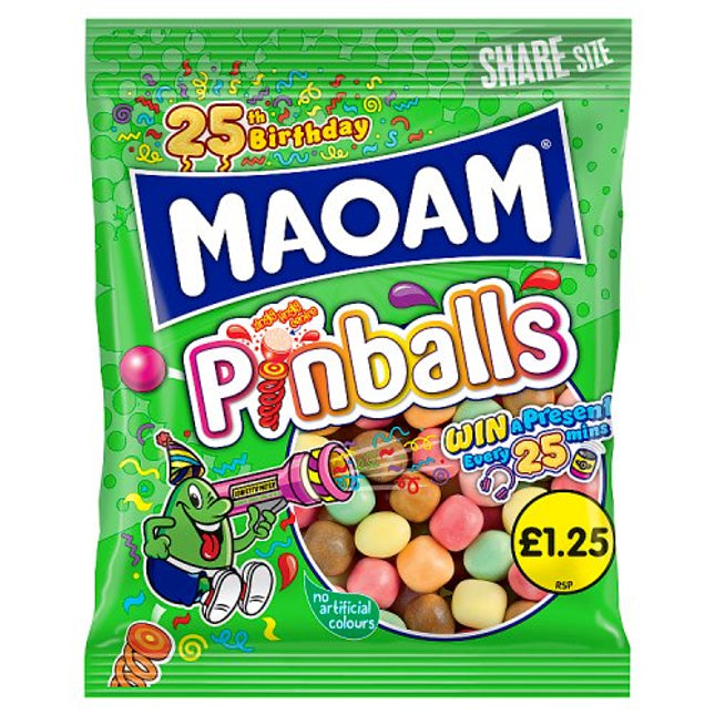 Maoam Pinballs 140g £1.25