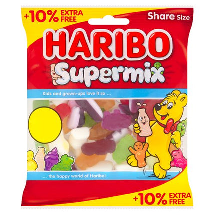 Haribo Supermix 154g PMP £1.25 10% Extra Free