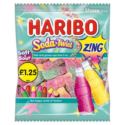 Haribo Soda Twists Z!ng PMP £1.25
