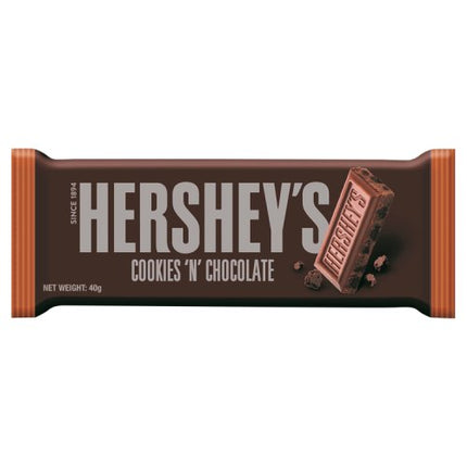 Hersheys Cookies n Chocolate Bar 40g