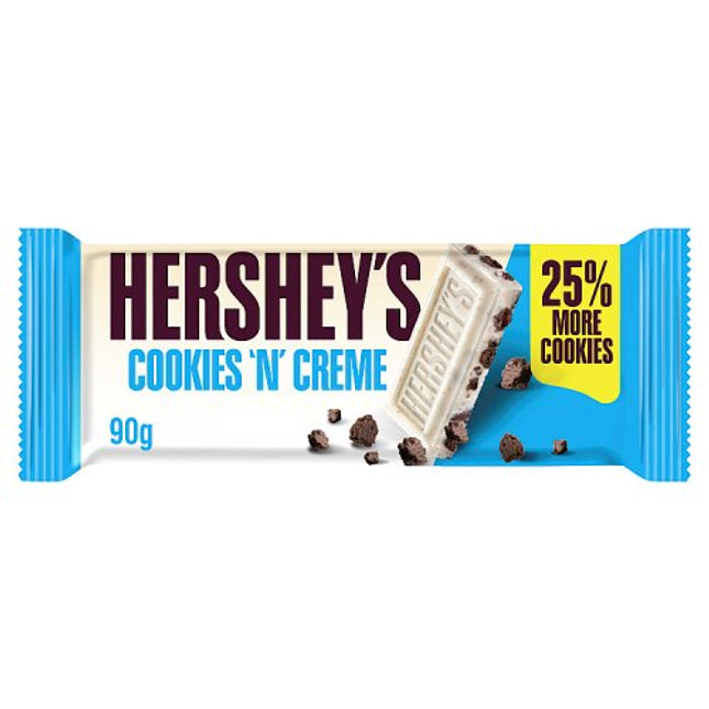 Hersheys Cookies n Creme Block Bar 90g