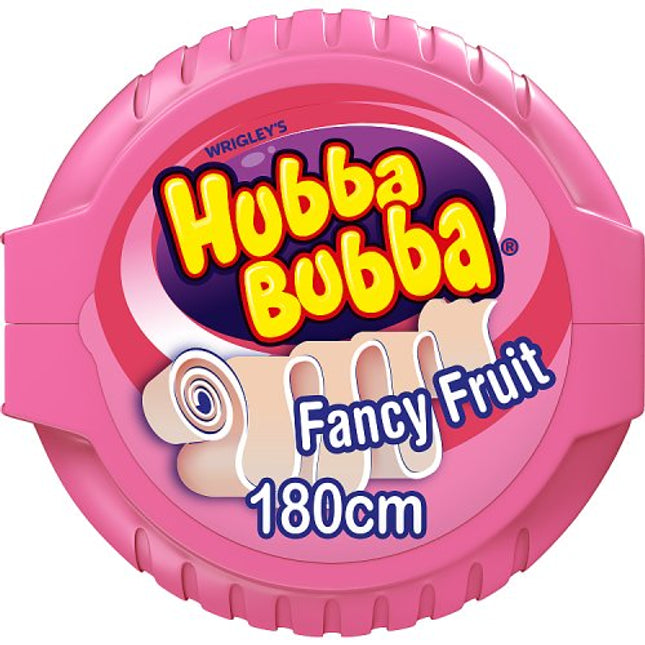 Hubba Bubba Fancy Fruit Bubble Gum Mega Long Tape 56g