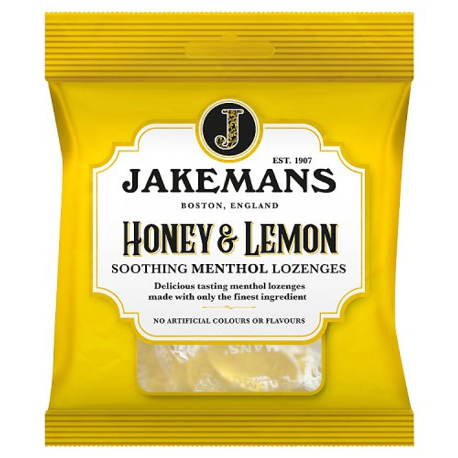 Jakemans Honey & Lemon 73g
