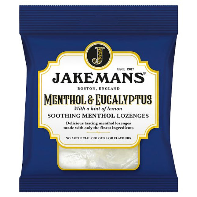 Jakemans Menthol & Eucalyptus 73g