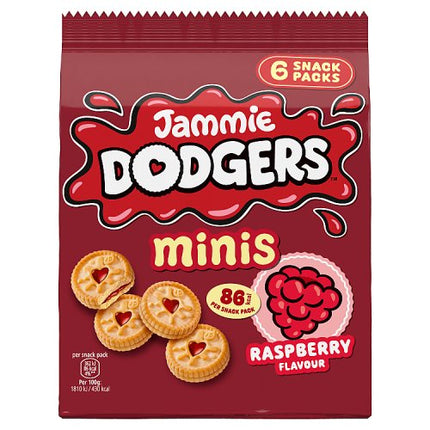 Jammie Dodgers Minis 6 Pack 120g