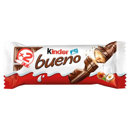 Kinder Bueno Milk and Hazelnuts 2 x 21.5g (43g)