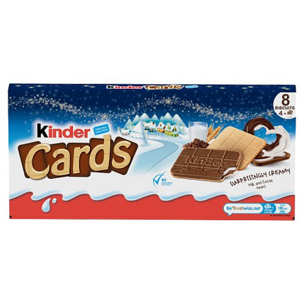 Kinder Cards 4 Pack 102.4g