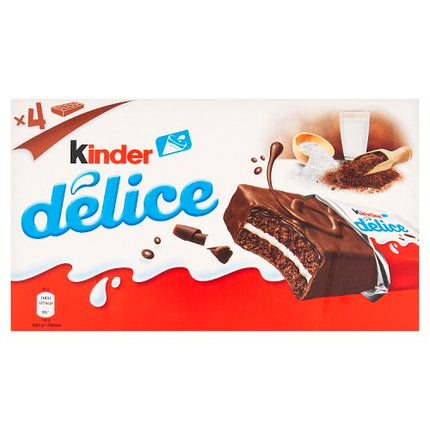 Kinder Delice Cake Bar 4 Pack 39g