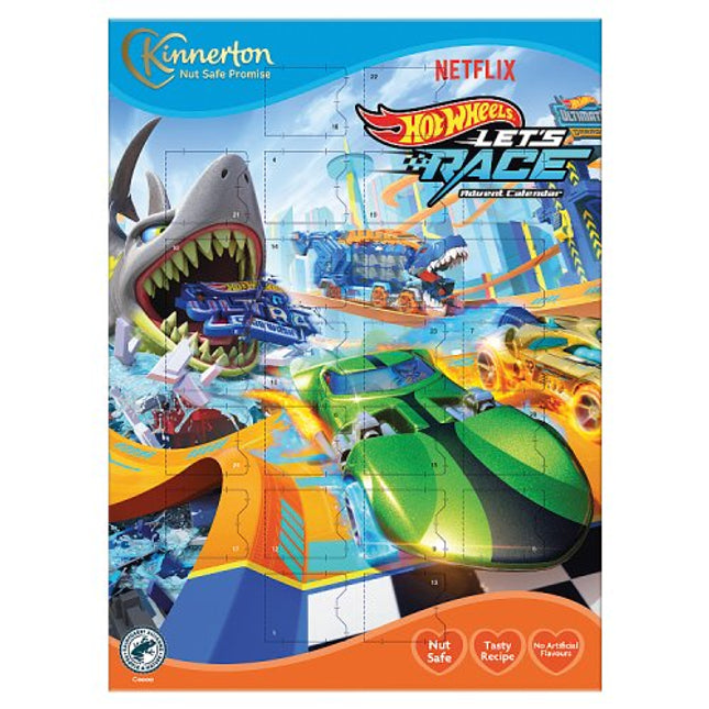 Kinnerton Hot Wheels Advent Calendar 40g